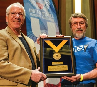 Contributions and Innovations—Mark Baur Receives the 2018 USPA Gold Medal for Meritorious Service