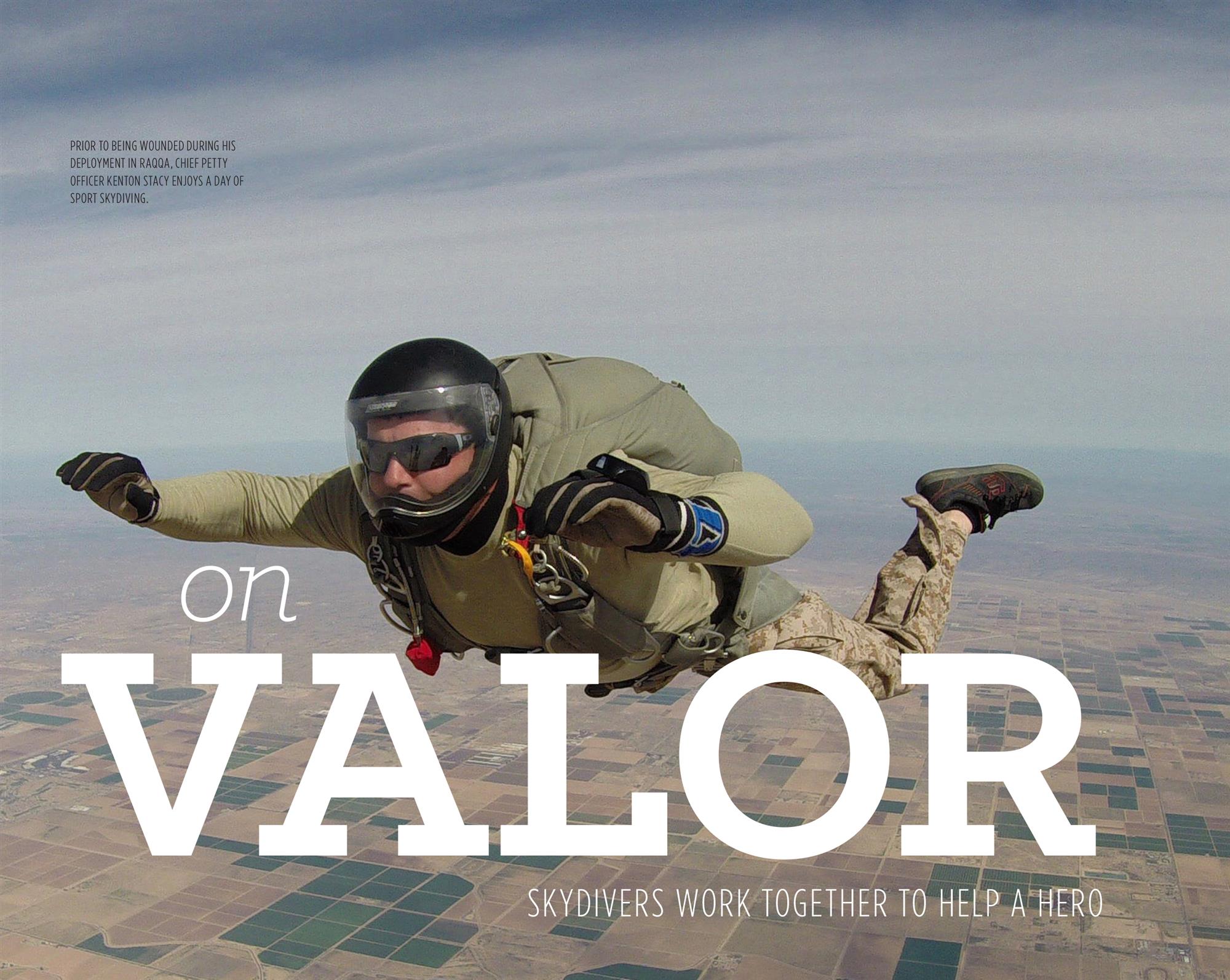 On Valor—Skydivers Work Together to Help a Hero