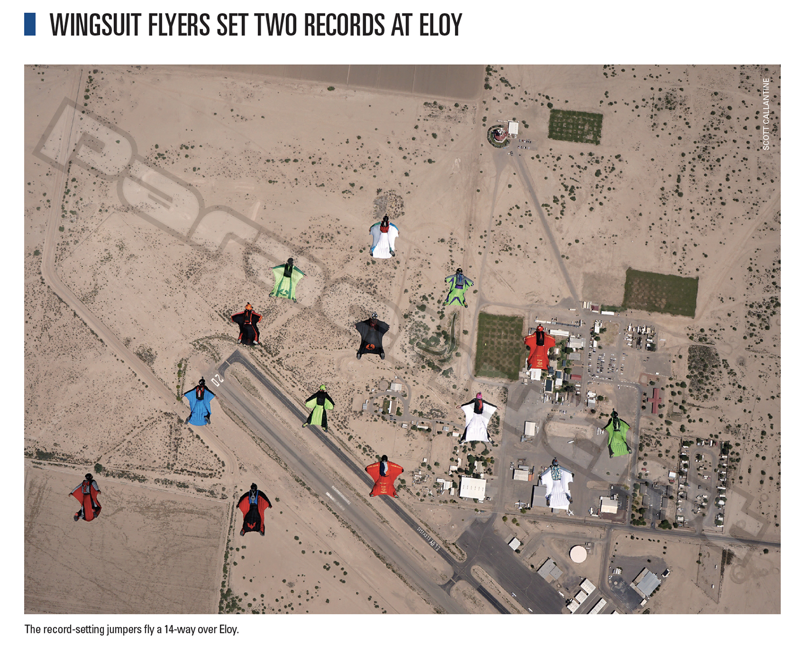 Wingsuit Flyers Set Two Records At Eloy